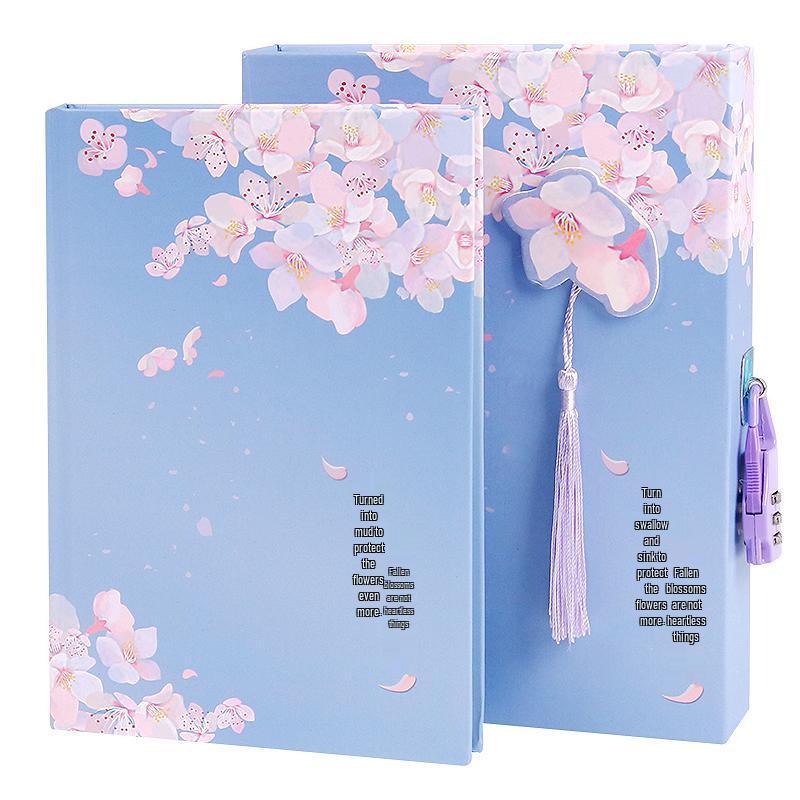 

Ancient Chinese-Style Journal with Lock: Ideal Diary for Students.