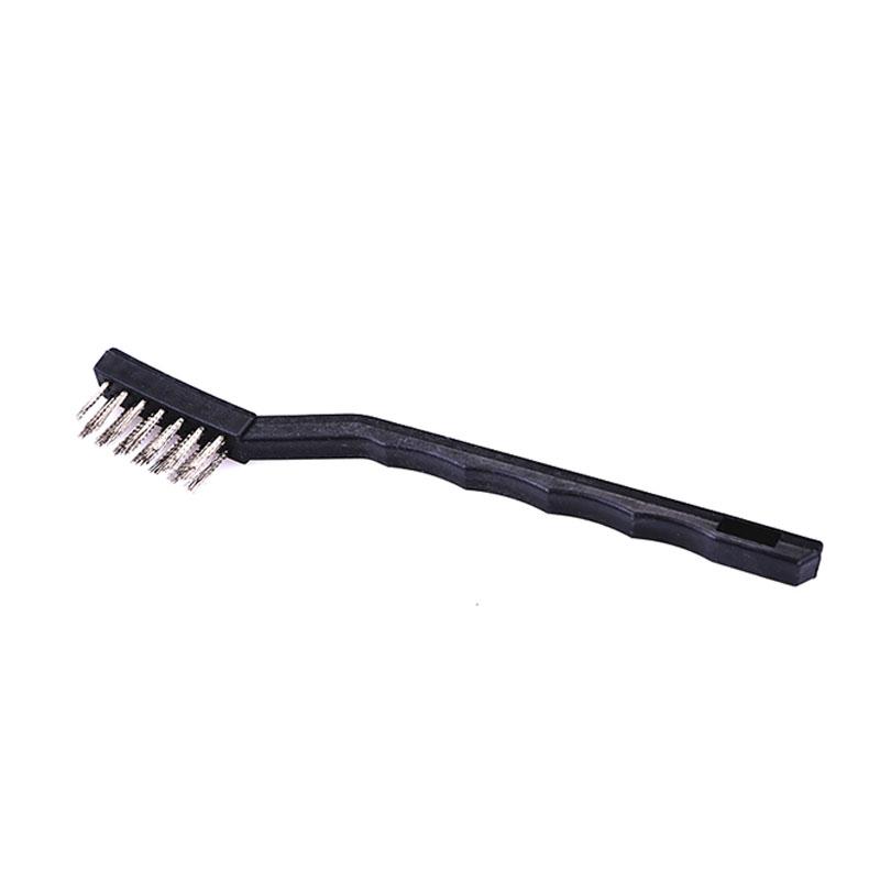 

7 Wire Brush for Cleaning Welding Slag, Stains and Rust, 10 Pieces, Stainless Steel and Brass Stainless steel wire toothbrush 7 inch#1