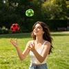 Lightweight Football Bag Portable Soccer Footbag for Kids Soft Juggling Ball Ball Handmade Colorful