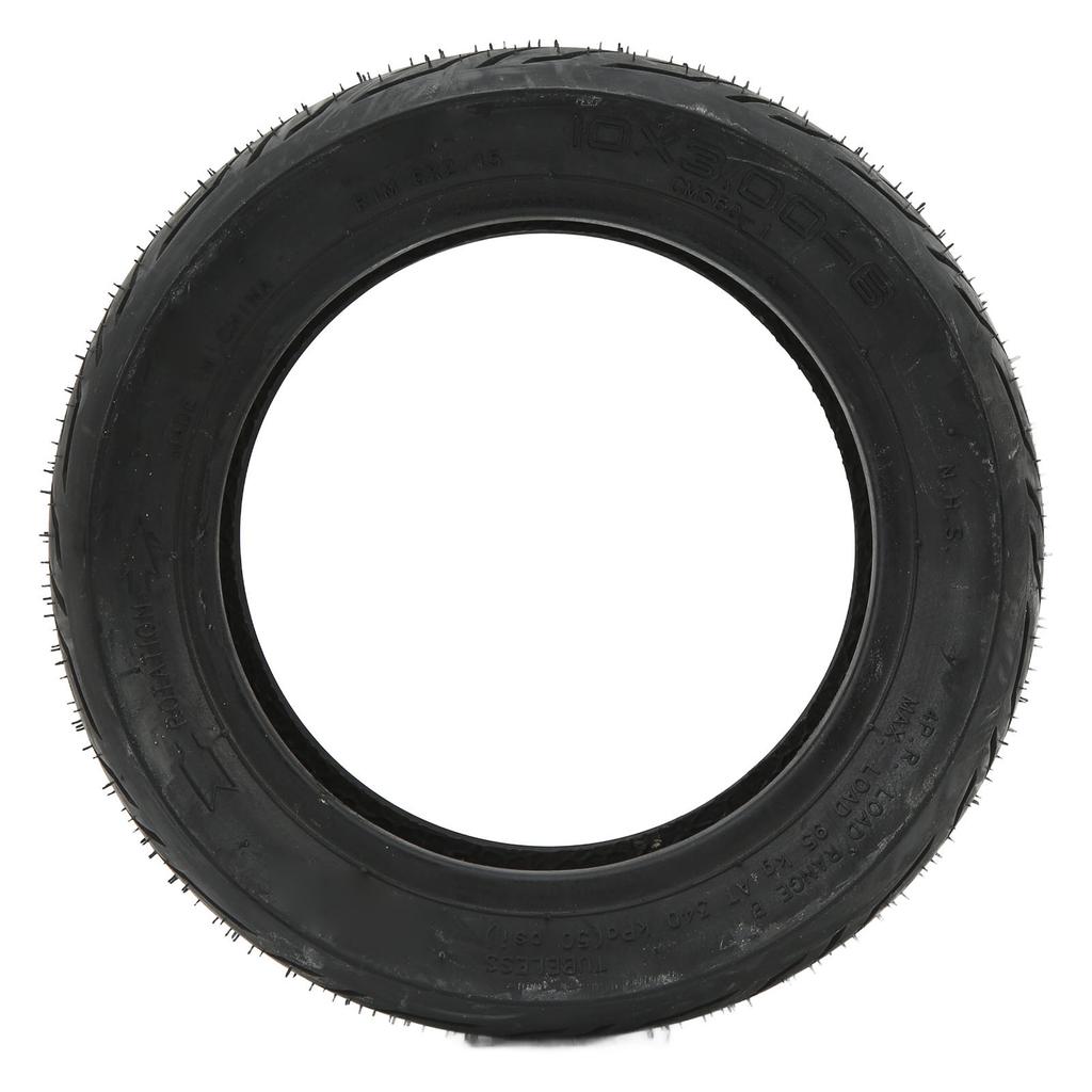 Electric Scooter Tire for 10x3.00 6 Scooters Outer Tires Elasticity Pressure Resistance Wear Resistant Rubber Tubeless