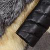 2026 Fashion Winter Women Imitation Fox Fur Coat PU Leather Long Sleeve Jacket Keep Warm Outwear Lady