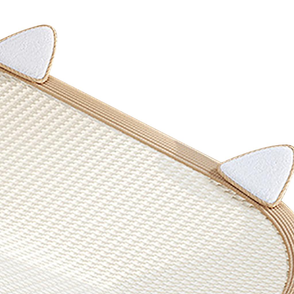 Cat Scratcher Bed Oval 4 Seasons Universal Prevents Flaking Abrasion Resistant Cat Scratch Pad Bowl