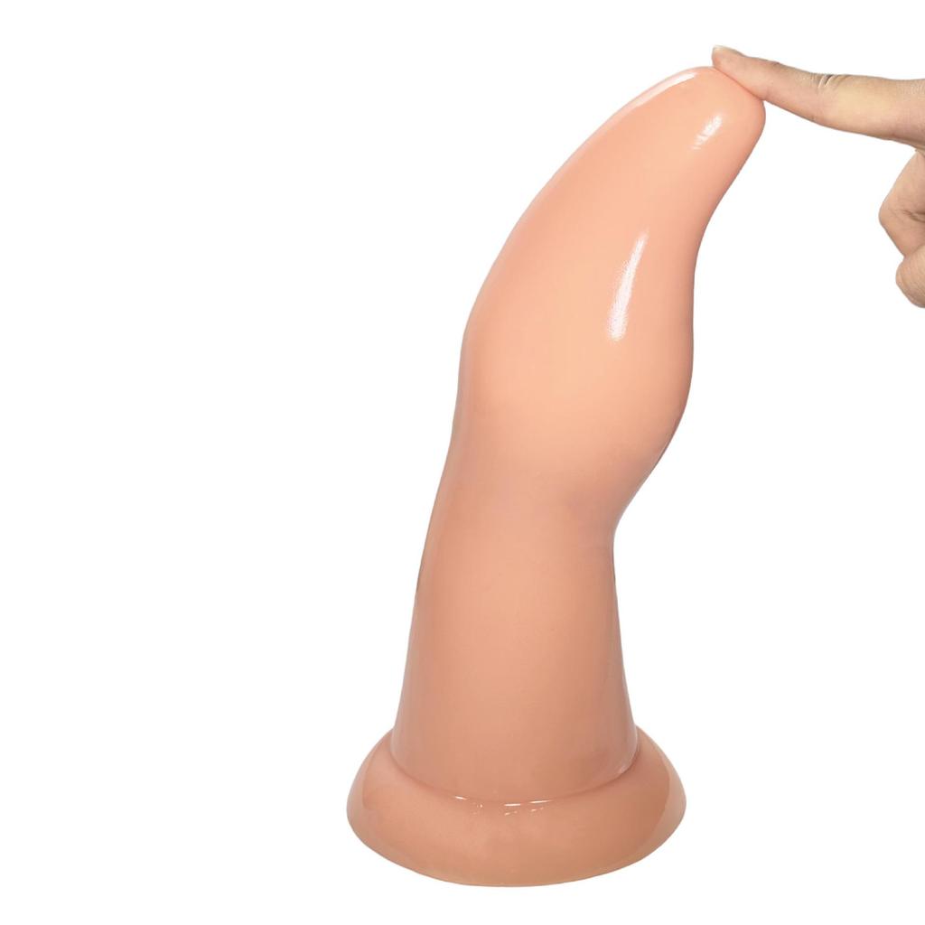 Extra Large Anal Plug: Extended, Thickened Arm for G-Spot & Male Dilator
