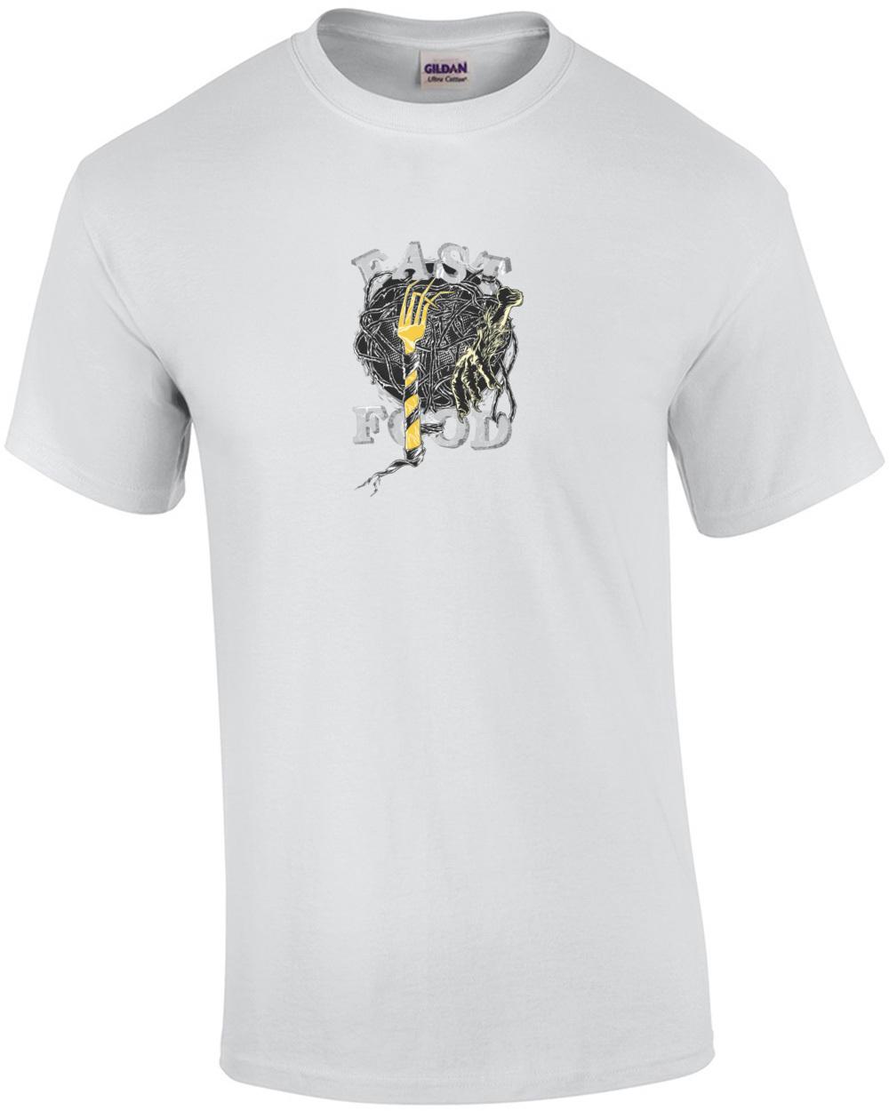 Fast Food Spooky Gothic T-Shirt Unisex T-Shirt XXL