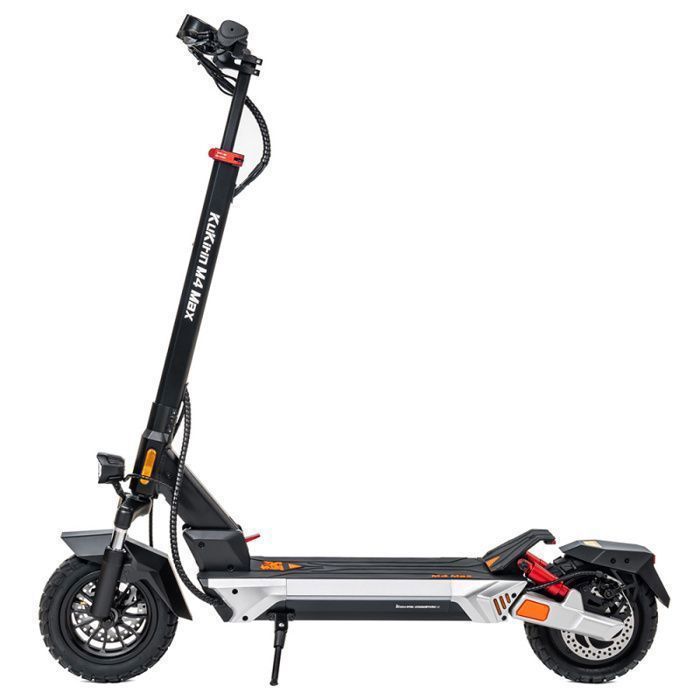 KuKirin M4 Max - Electric Scooter - 800W Motor - 48V 18.2Ah Battery - 10" Tires - 64km Range - Spring Shock Absorbers
