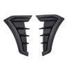 1Pair Car Exteriors Air Intakes Side  Ventilations Wing Cover Decors