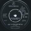 7inch Record HERMANS HERMITS  Just A Little Bit Better DB7670 COLUMBIA 1965 UK Rock Used