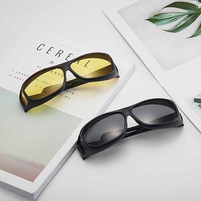 Cycling Glasses TV Sunglasses Windproof Labour Goggles Night Vision Driving Goggles