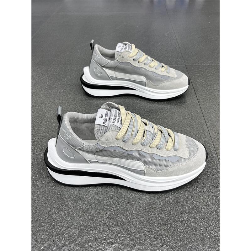 Nuevos zapatos de gofre transpirables para deporte y ocio plataforma zapatos de papá bc
