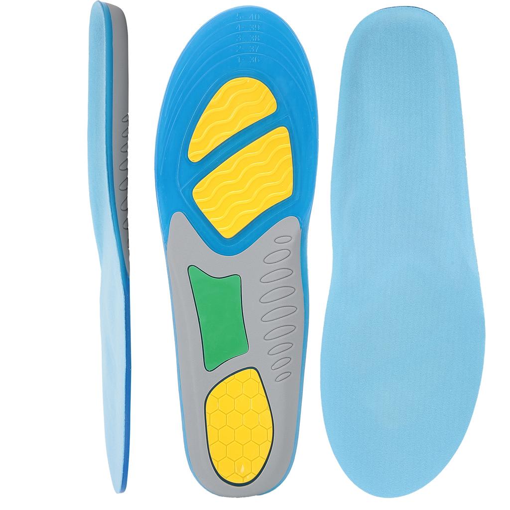 Unisex Breathable Shock Absorption Insole Elastic Foot Arch Support Sports Foot PadS