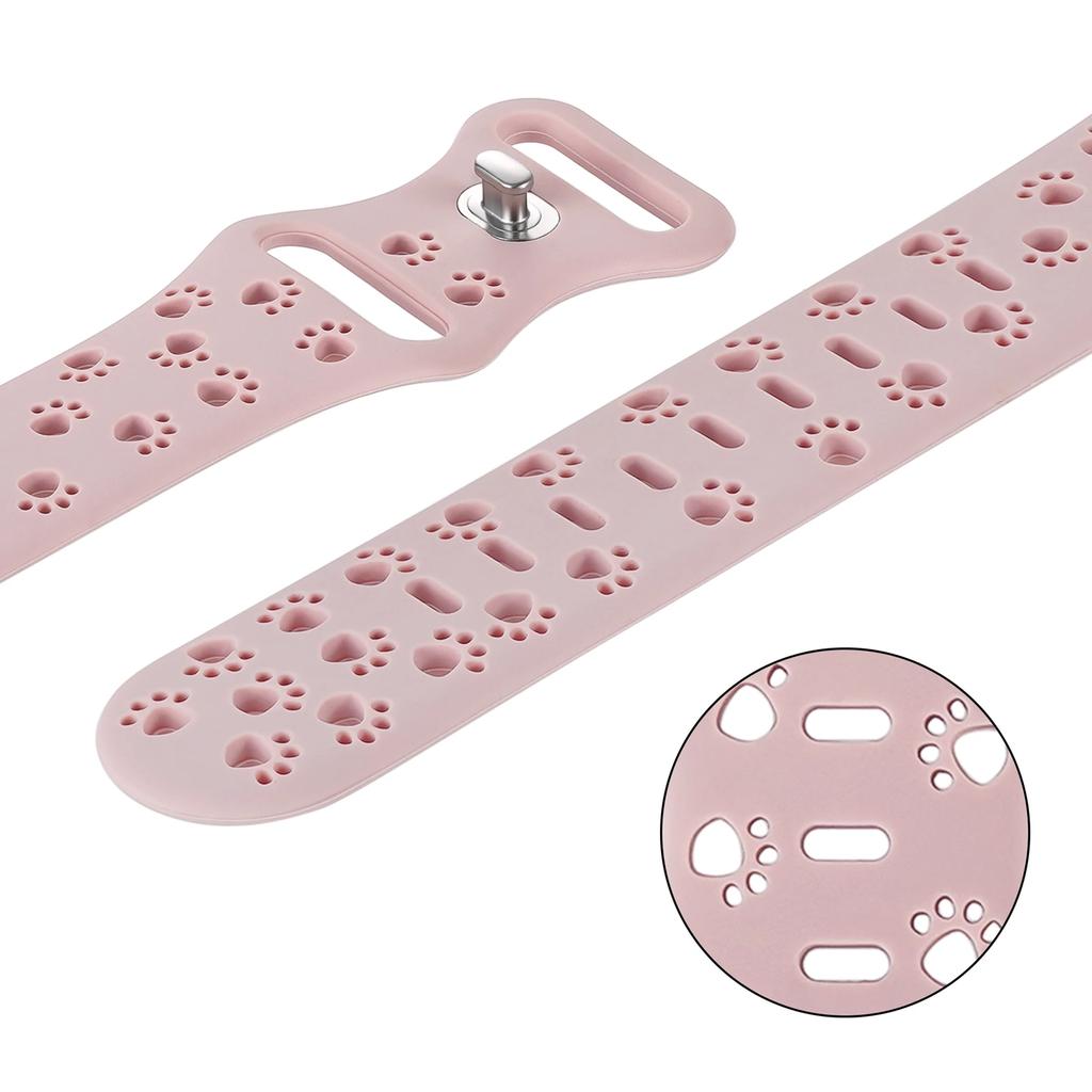 Classic Dog Paw Silicone Strap For Apple Watch Band 44mm 40mm Correa 38 42mm bracelet iwatch Series ultra 8 7 SE 6 5 4 3 49mm 45 mm 41mm