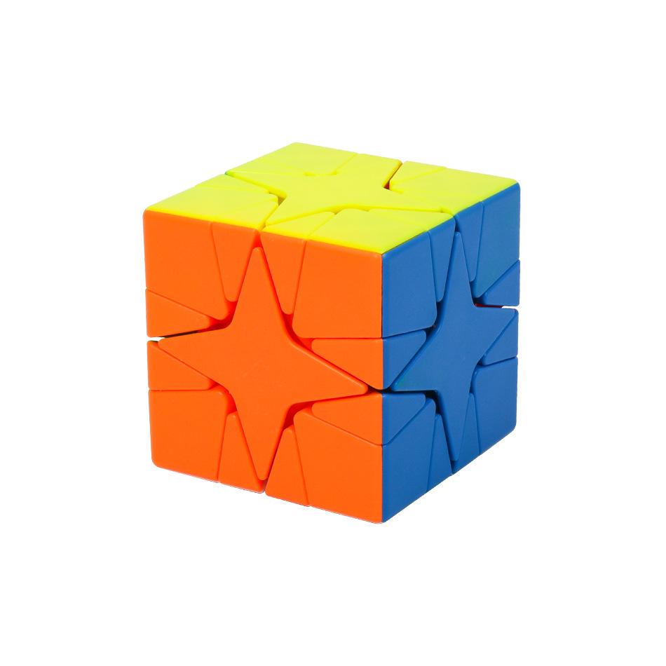 Charming Dragon Alien Magic Cube: Pyramid Skew Turn SQ Mirror Puzzle