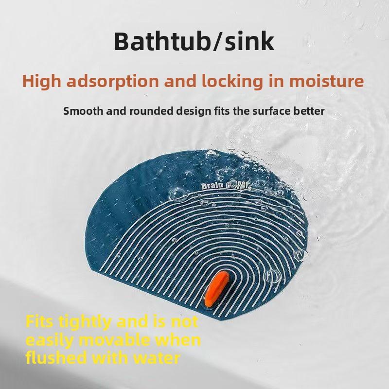 Silicone Sink Mat 1 Pcs Floor Drain Deodorant Anti-insect Anti Odor Water Stopper Floor Drain Cover Pad for Toilet Shower Sewer