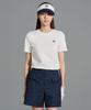 BEANPOLE GOLF Women'S Round Neck Short Sleeve T-Shirt With Back Detail - Ivory