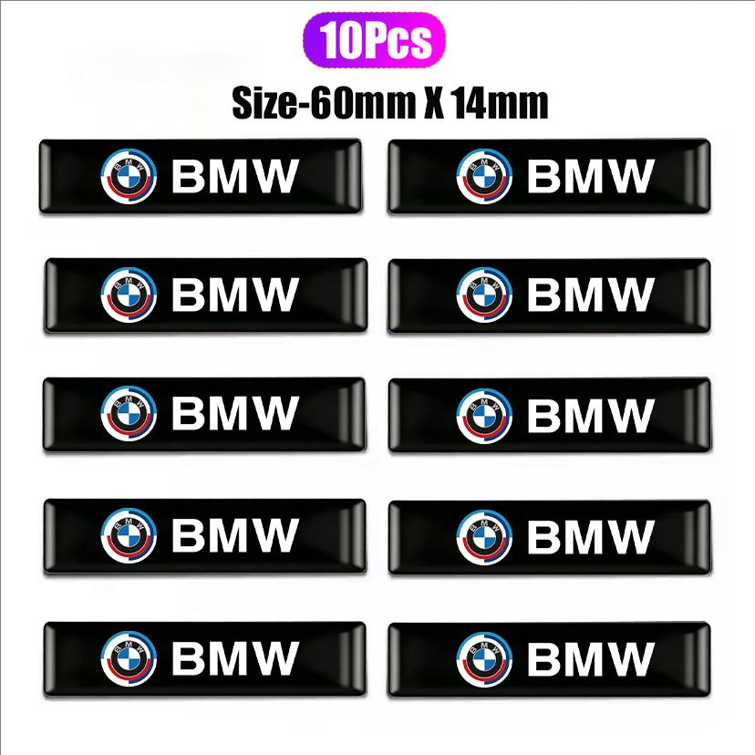 3D Epoxy Car Interior Exterior Decoration Sticker Accessories For BMW E34 E46 E39 E38 E90 E60 E36 F30 F30 F10 E92 E38 E91 M3 M5 cysh69