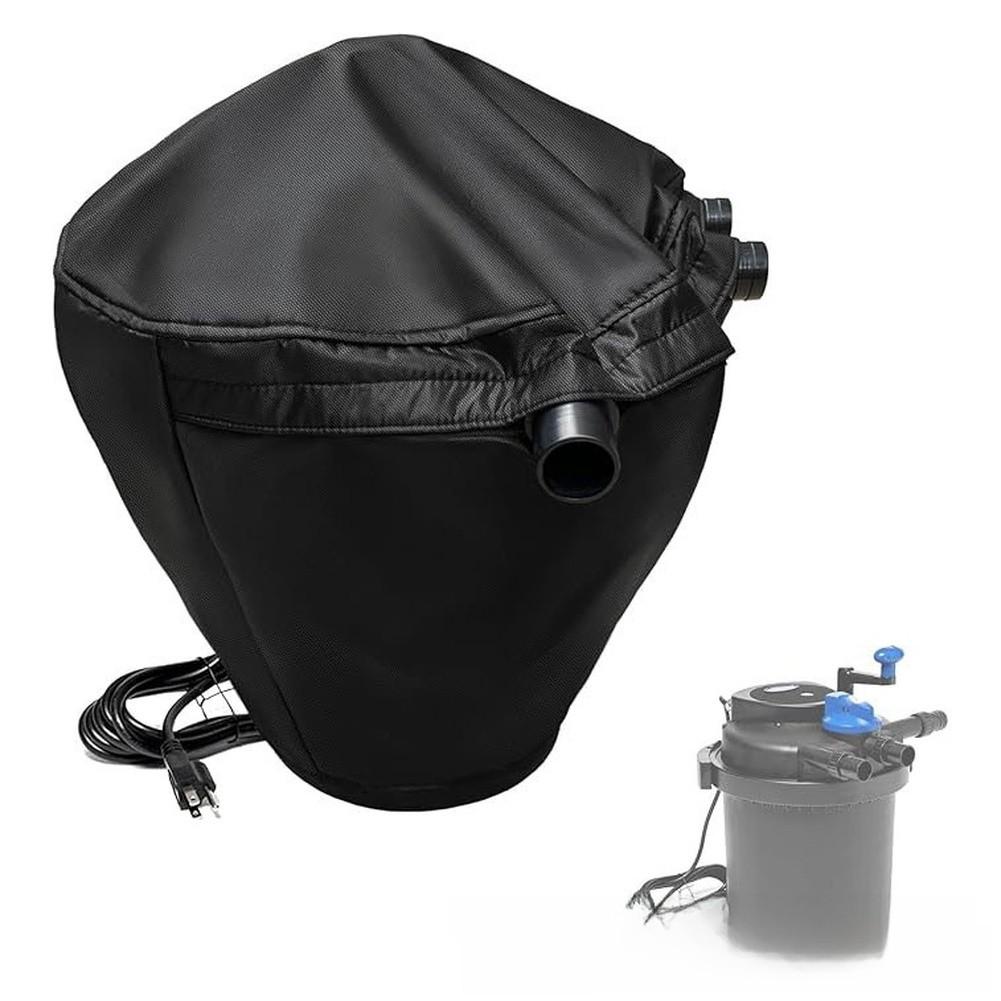 Pond Filter Cover Waterproof Filter Cover Insulated Pond Cover