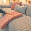 Winter Anti-slip Plush Sofa Cushion Thickened Flannel Cushion Leather Sofa Cover Winter Sofa Towel