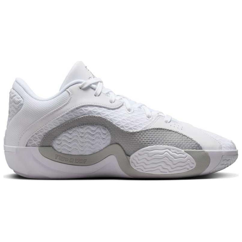 Jordan Tatum 2 PF Bequeme Vielseitige Rutschfeste Langlebige Low-Top Basketballschuhe Unisex Sneaker Weiß FQ7631-101