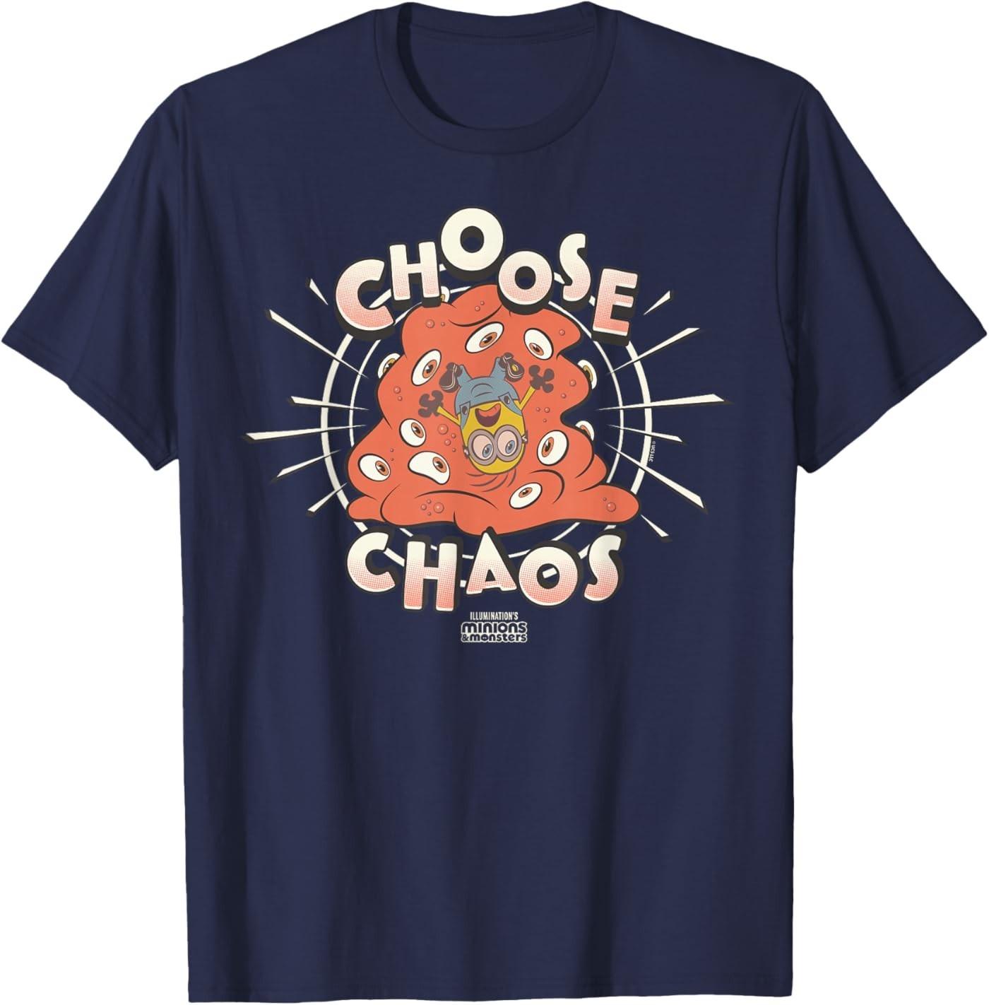 Minions & Monsters Choose Chaos T-Shirt S разноцветный