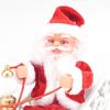 Christmas Santa Claus In Sleigh with Reindee Deer Ornaments Xmas New Year Gifts