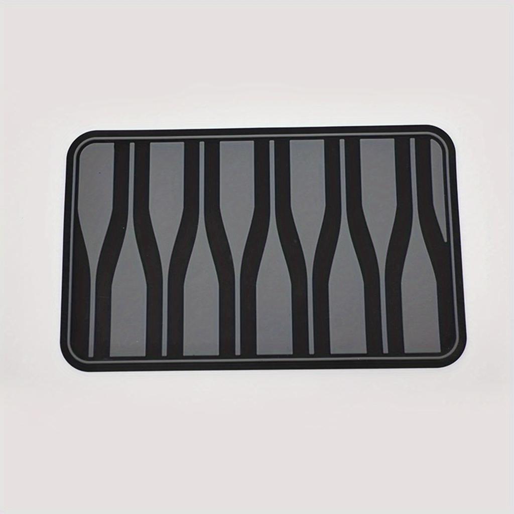 1 PC Universal Car Floor Pads Anti-skid Pedal Mat Interior Accessories Heel Foot Mat Pedal Cover Black PVC Universal Car Mat