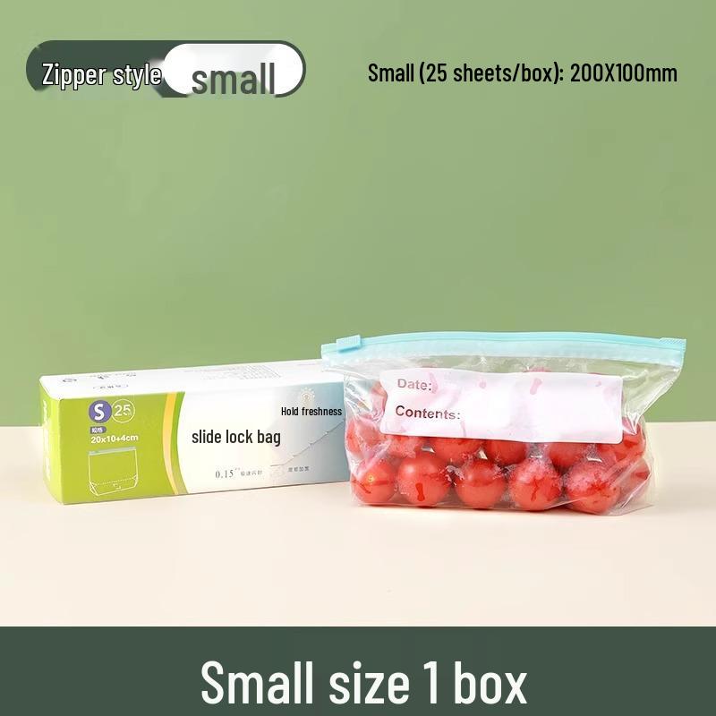Zesílené mrazicí sáčky se zipovým uzávěrem pro domácí skladování potravin