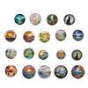Acrylic Jigsaw Puzzle Suncatcher Large Colorful DIY Sun Catcher Kit for Adults Stained Glass Style Window Hanging Ornament for Home Garden Decor