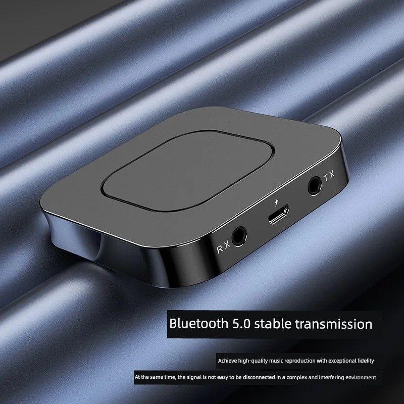 5.0 Bluetooth Receiver Two-In-One 3.5mm Computer Tv Wireless Audio Receiving and Transmitting Bluetooth Adapter