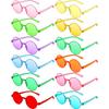 Festival Fashion Sunglasses Circular Sunglasses Trendy Ocean Sunglasses Colorful Sunglasses For Parties Candy-Colored Glasses