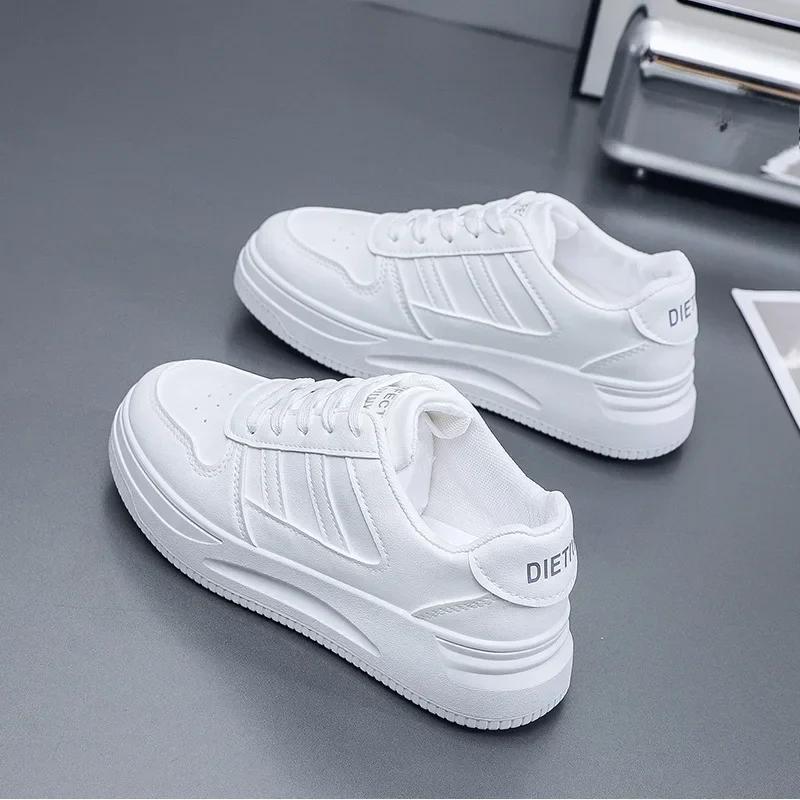 Casual Shoes Women Sports Shoes Wear Resistant and Breathable Female White Shoes Women Tennis Sneakers Lady Simple Flats