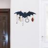 Storage Hook Halloween Wall Decor Strong Load-bearing Easy To Install Wall Mount Bat Shaped Jewelry Hanger Hook Party Ornament