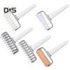 1 Set PP Pizza Punch Detachable Cleaning Creative Biscuit Pie Hole Embossing Dough Roller