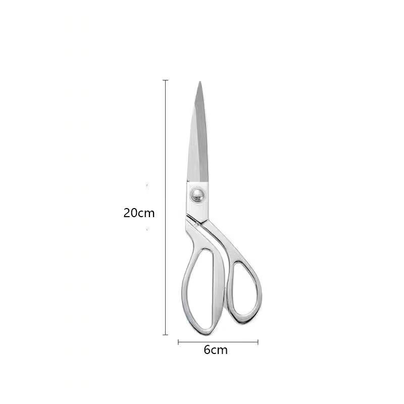 Gold-Plated Zinc Alloy Tailor Scissors - Stainless Steel for Clothing and Festive Ribbon Cutting