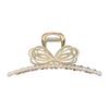 Shark Clip 2022: Fashionable Butterfly Hair Claw, Elegant Large Floral Design for Ponytail and Back of Head Styling