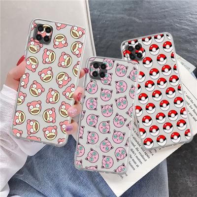 Clear Case For Samsung Galaxy A52 A12 A51 A32 A21s A71 A32 A22 50 A70 A31 A72 5G Phone Cover Cute Pikachu Pkemon Anime Coque