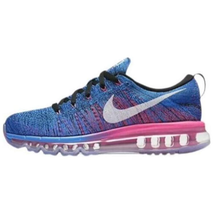 

Женские кроссовки Nike Flyknit Max Blue Blue-Glow Pink-Black-Pink 620659-014 39