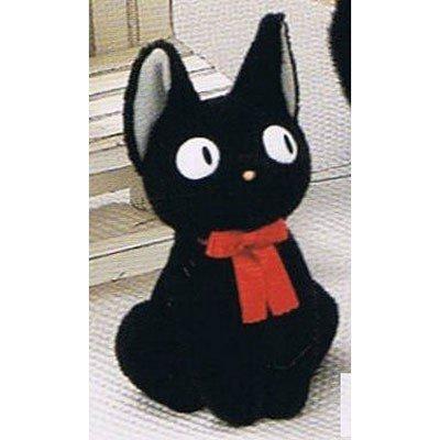 

Studio Ghibli Kiki s Delivery Service Jiji Sitting Medium Plush Toy, Height 23cm