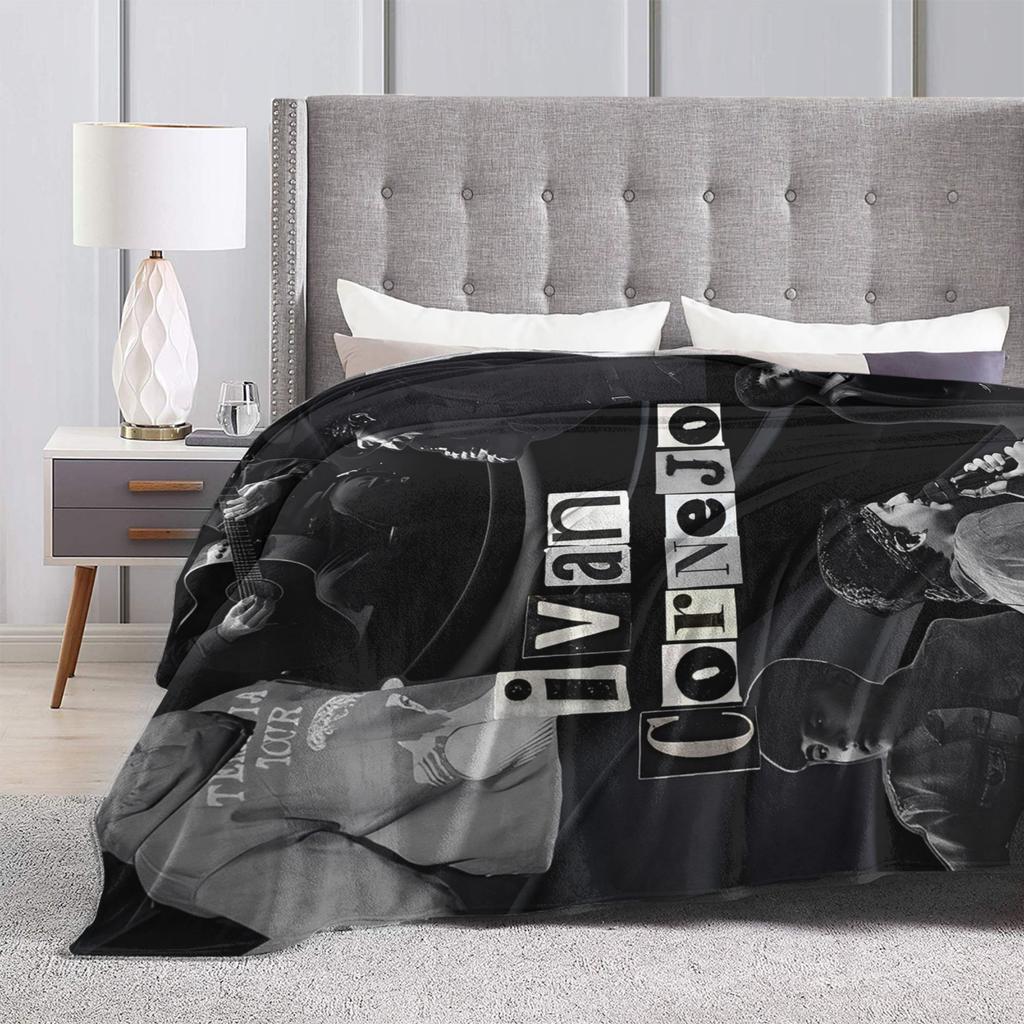 Ivan Cornejo Singer Blanket Multiple Sizes Soft Fuzzy Plush Throw Blankets for Sofa Couch and Bed