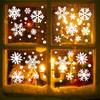 Snowflake Stickers Christmas Decor Window Glass Home Room Wall Stickers for Christmas Party Supplies DIY New Year Gift Navidad