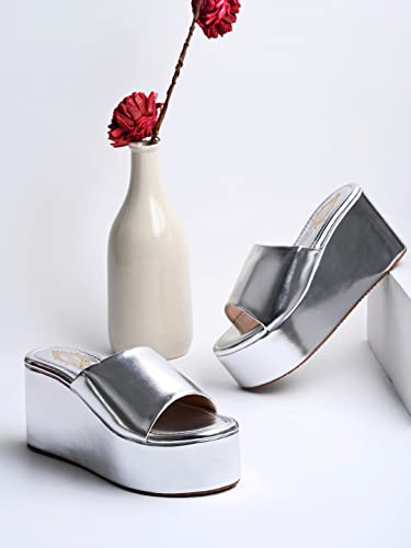 Shoetopia Women S Flat Sandal 4 UK