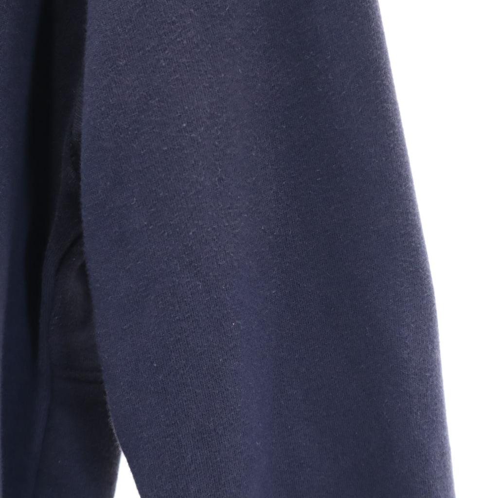 FINAL HOME Long sleeve Sweat double riders Zip hoodie M Navy Men's Used