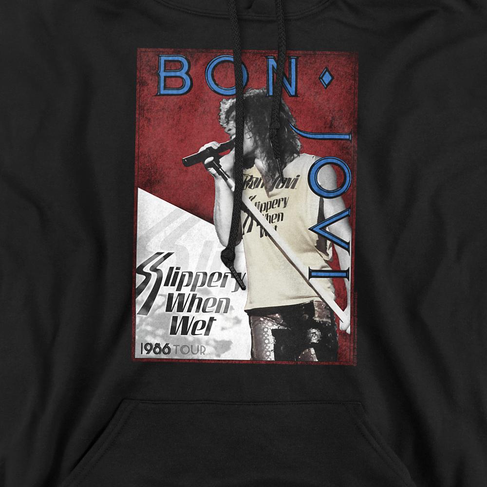 Bon Jovi Unisex Adult 86 Tour Hoodie