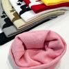 Women Knit Beanie Hats Warm Ear Protector Hat Teens Jacquard Star Handmade Hat