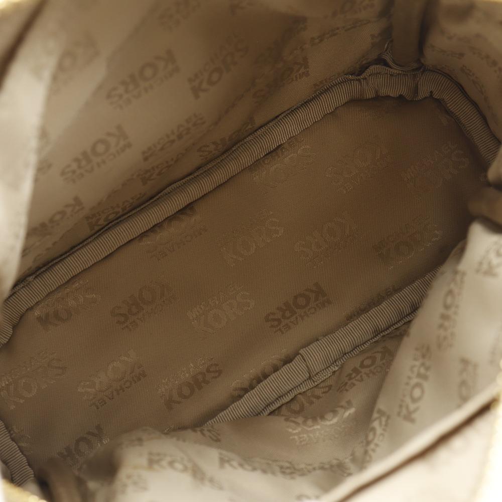 Michael Kors Mini backpack Backpack Daypack 35T7GAYB0B Mini Backpack Studs White PVC Women Used