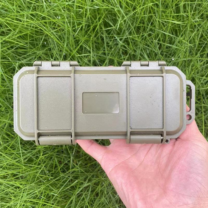 EDC Waterproof Pressure-proof Shockproof Box with Sponge General-purpose Sealed Box Field Parts Storage Box