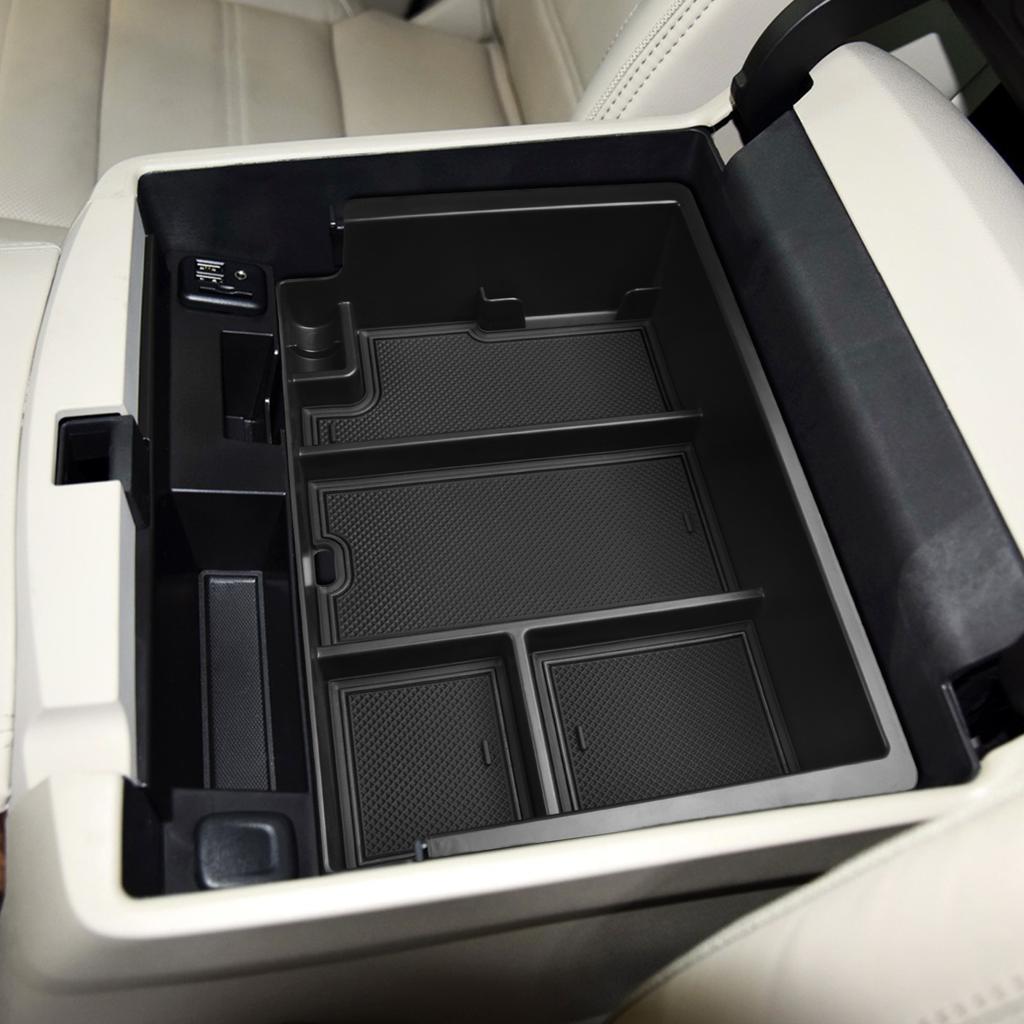 For 2014-2018 Chevy Silverado/GMC Sierra and 2015-2020 Chevy Suburban/Tahoe/GMC Yukon Center Console Organizer Tray Accessories