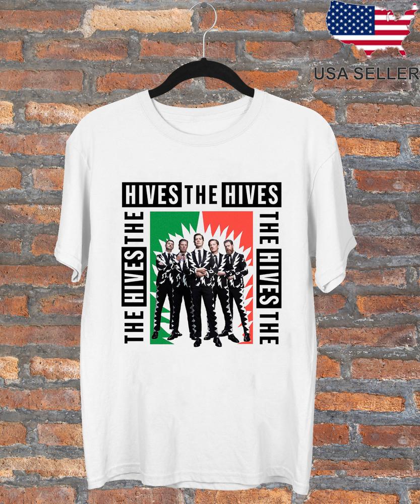 The Hives North America Tour 2024 T Shirt Full Size S-5XL Unisex T-Shirt XXL