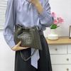 2024 Women's Woven Dumpling Crossbody Bag - Trendy Niche Design, Cloud Single Shoulder Bag