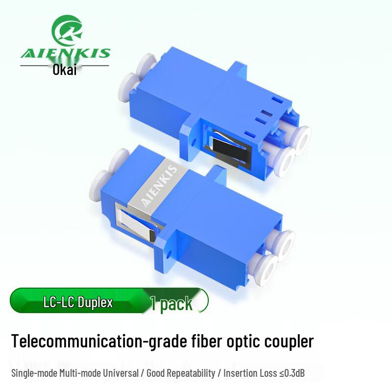 AIENKIS Telecom-Grade Fiber Optic Adapters