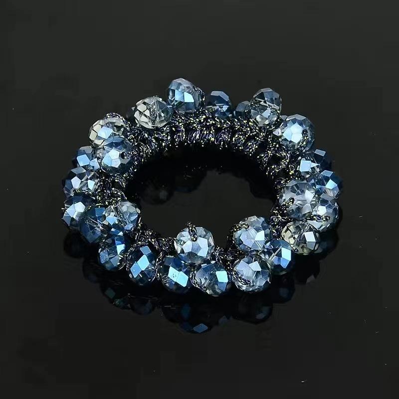 1pc Rhinestone Beaded Hair Tie Women's Hair Accessories